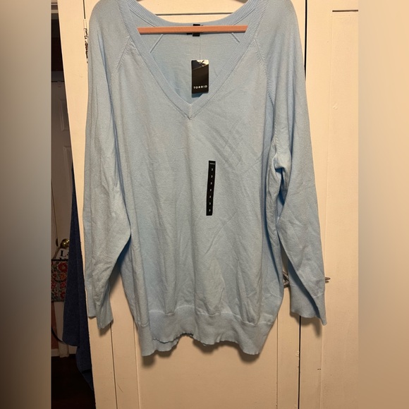 Torrid baby blue sweater 3x - Picture 1 of 3